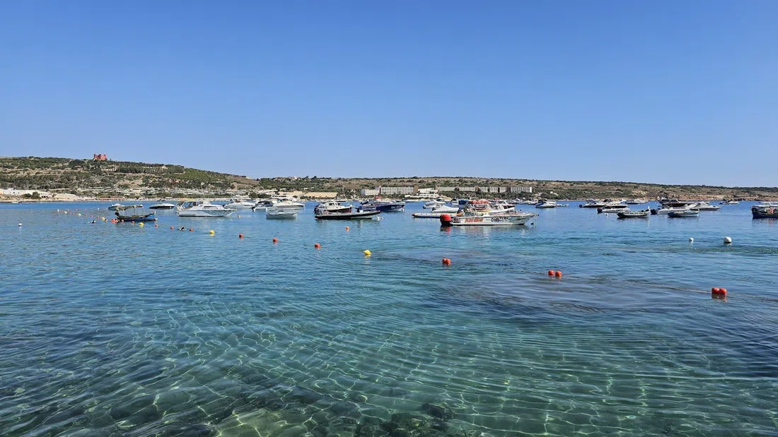 멜리하 베이 (Għadira Bay), 발레타