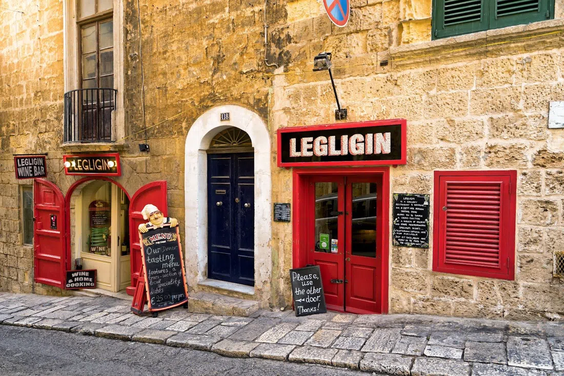 Legligin — A Taste of Malta, Valletta