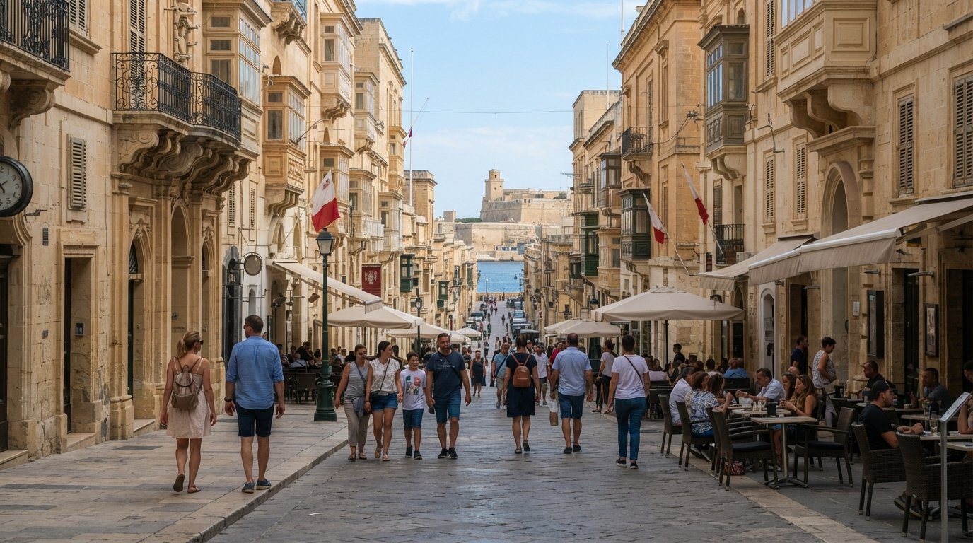 Republic Street & City Gate, Valletta: the capital’s ceremonial spine