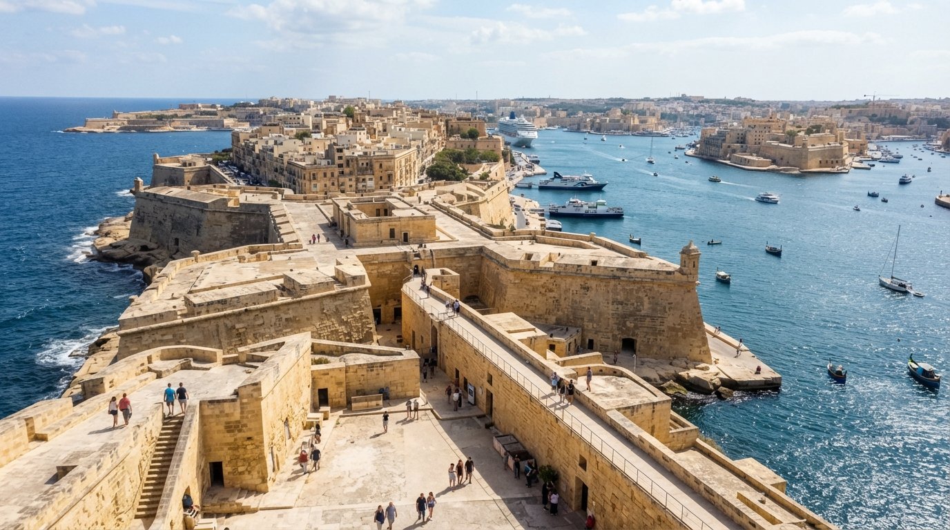St. Elmo & Lower Valletta, Valletta: där Maltas belägringar fortfarande ekar