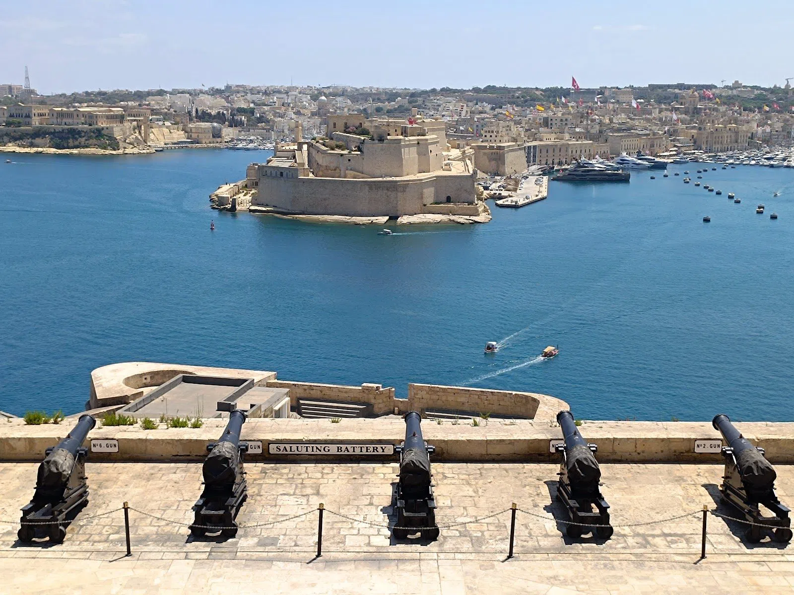 Saluting Battery, Valletta